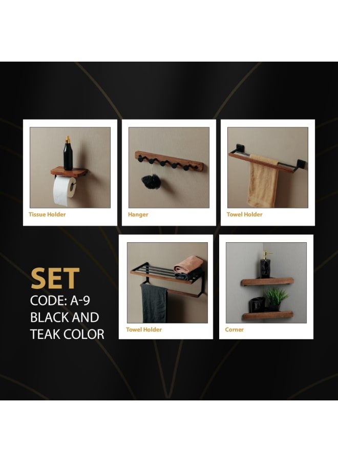 مجموعة إكسسوارات الحمام